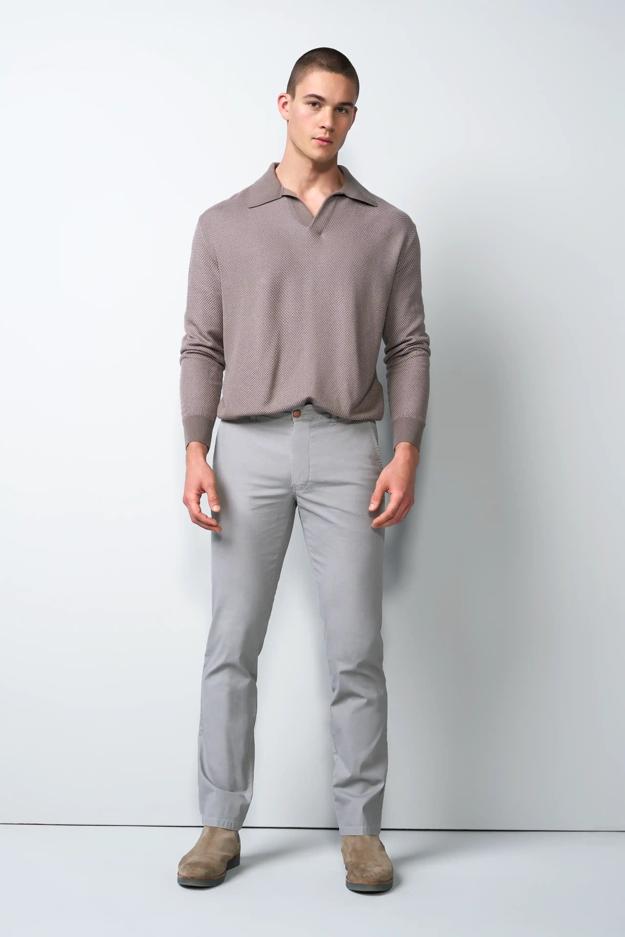 MOVE 1-6025 CHINOS WITH A STRETCH WAISTBAND