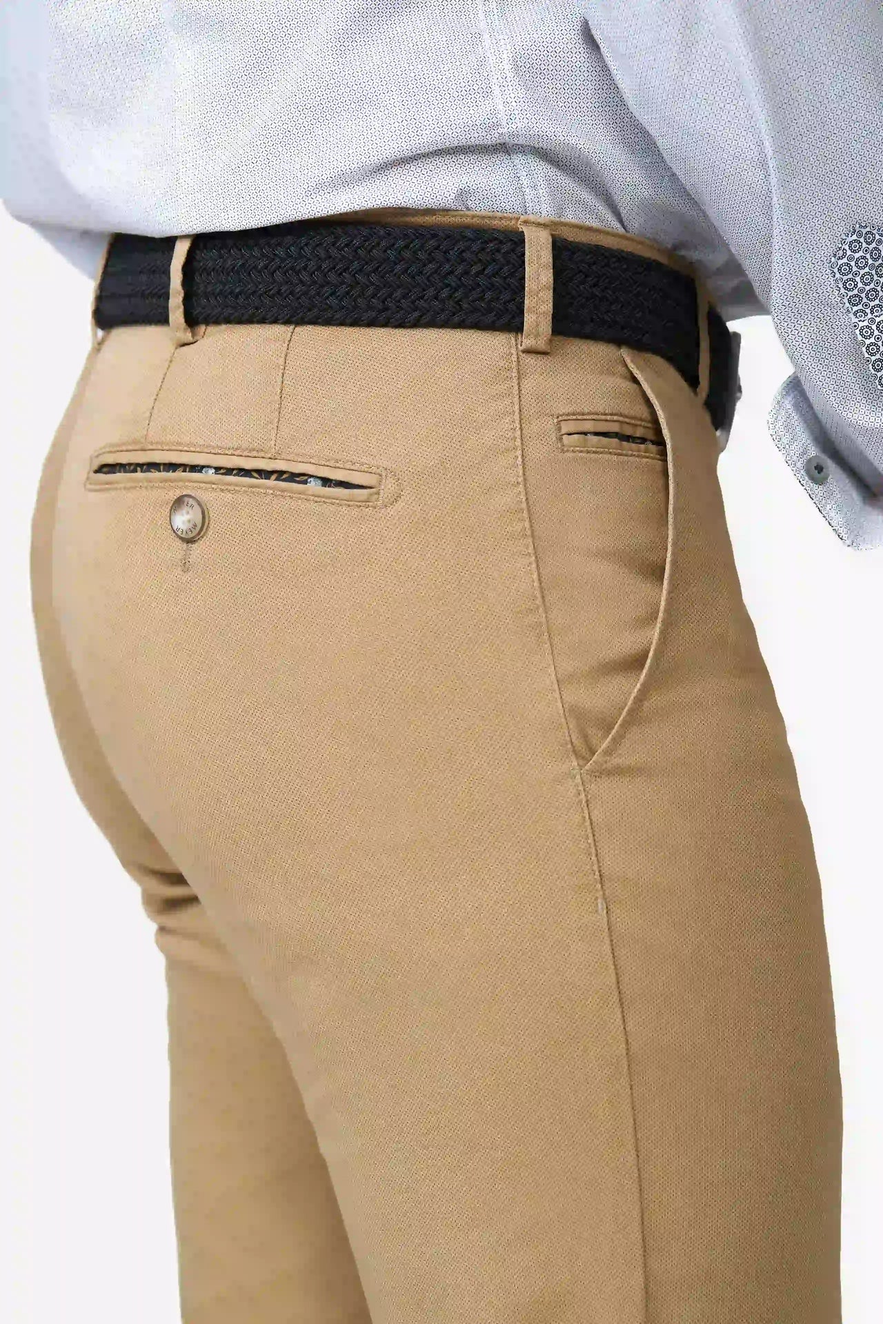 Bonn 1-5075 CHINOS WITH A MICRO PRINT