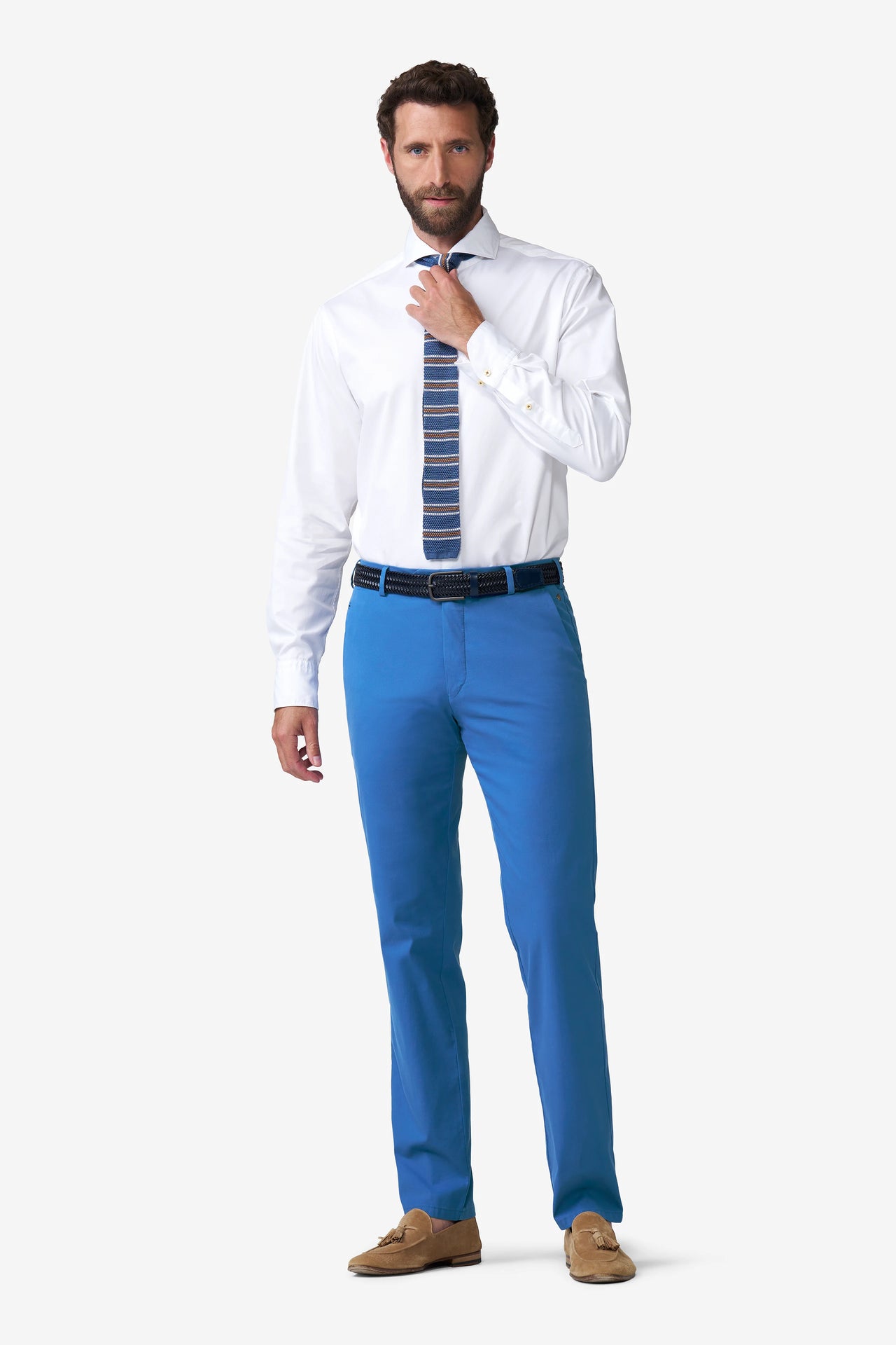Bonn 1-8142 COTTON/SILK CHINOS