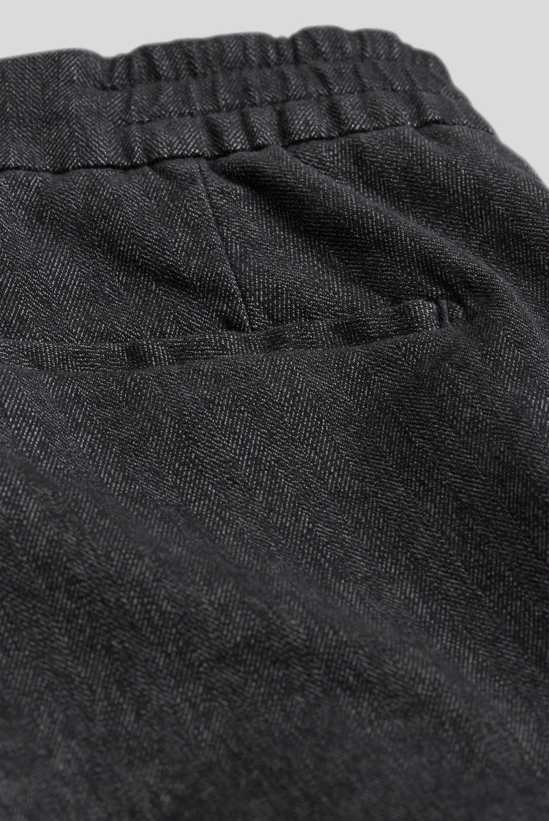 LOOSE 2-6149 JOGGER - WOOLEN LOOK