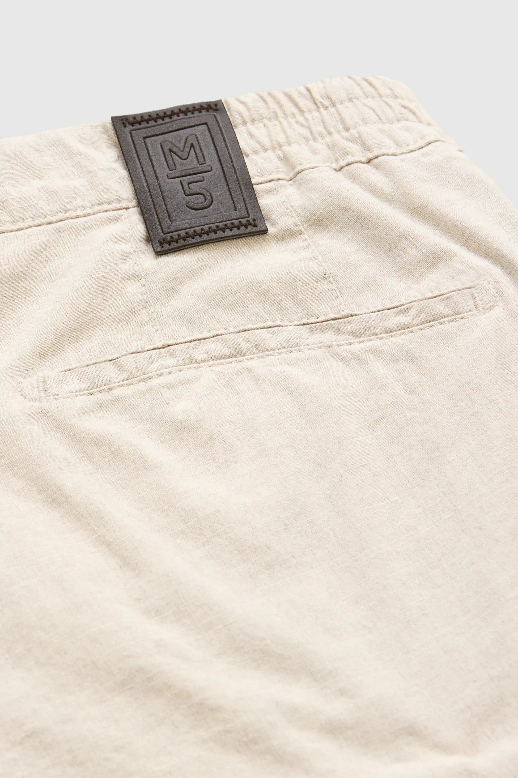 SHORT 1-6027 STRETCH HALF LINEN