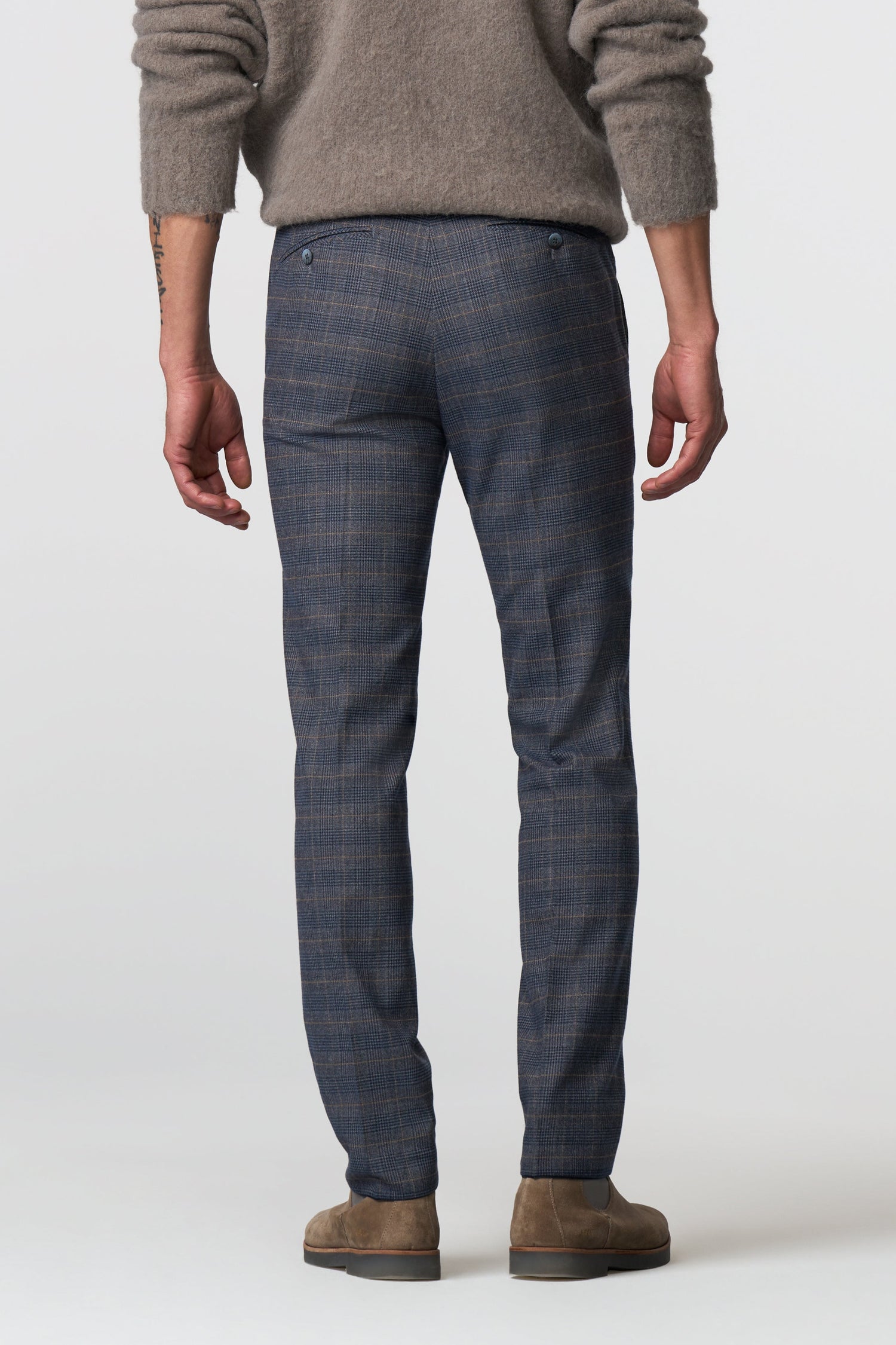 Bonn 2-2596 COTTON & WOOL CHECK